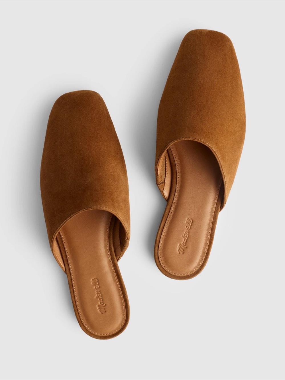 NIB! MADEWELL Women’s Mylie Glove Mule in Glazed Walnut Suede - Mint Condition! - Picture 14 of 14